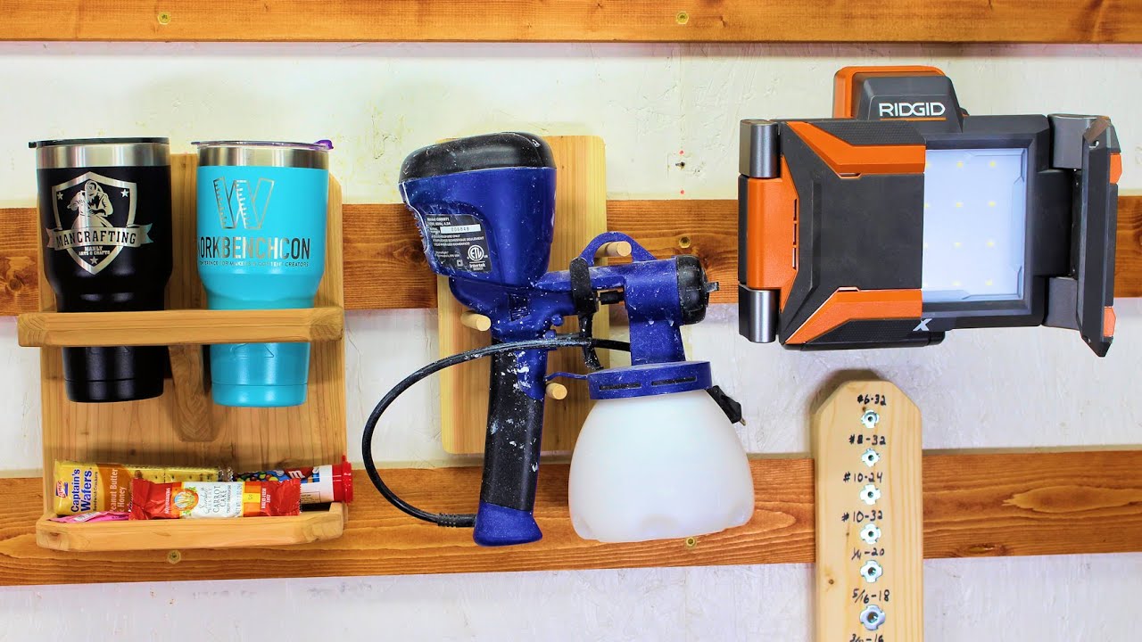 20 MORE French Cleat Ideas for your Tool Storage #7