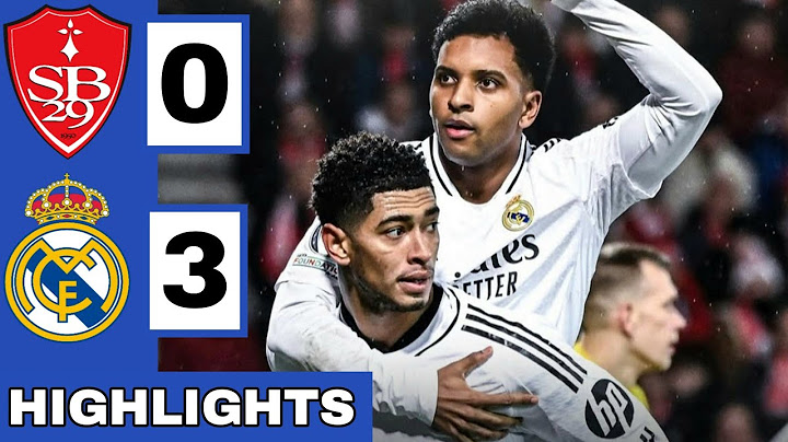 ⚪️Brest vs Real Madrid (0-3) Extended HIGHLIGHTS | UEFA Champions League