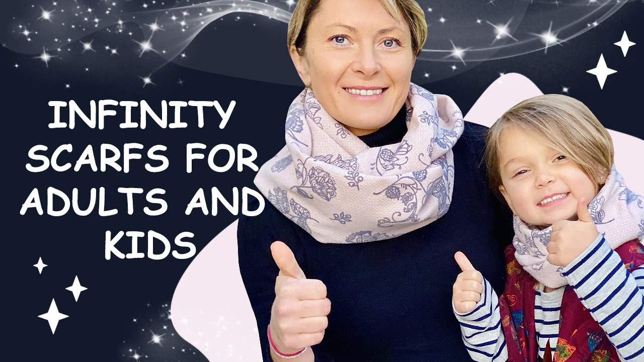 КАК СДЕЛАТЬ ШАРФ ДЛЯ ВЗРОСЛЫХ И ДЕТЕЙ 🔥😊🔥 / РУКОВОДСТВО ПО ЛЕГКОМУ ШИТЬЮ НА ДОМУ