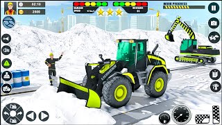 Grand Snow Excavator: Tractor Simulator-City Construction-Building City Gameplay (Android,iOS) screenshot 3