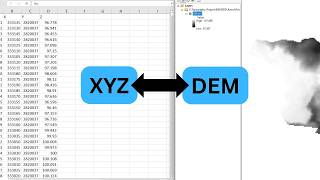 How to Create DEM from Grid Data | Drone Surveying & GIS Tutorial