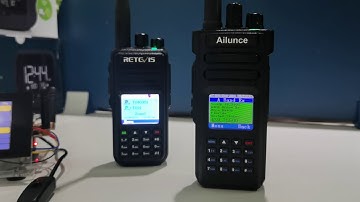 Duplex DMR Hotspot-- #RetevisRT3S works on Slot 1 and #AilunceHD1 works on slot 2.