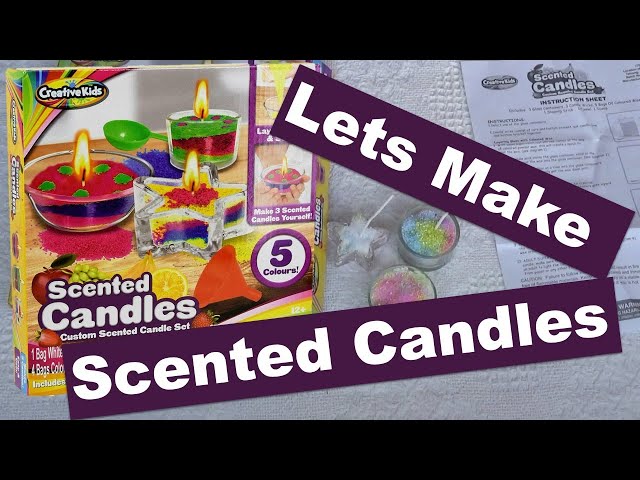 Review: DIY Candle Making Kit- Easy for Beginners 