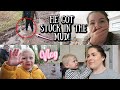 HE GOT STUCK IN THE MUD! | Vlog | Laura Delaney