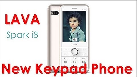 lava spark i8 Unboxing best keypad phone