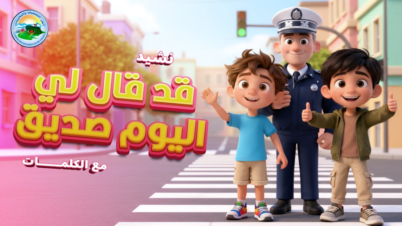 نشيد 🎵 ~ قد قال لي اليوم صديقي ~ السلامة الطرقية | حق الطريق [مع الكلمات]