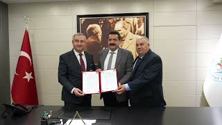 Pamukkale Beledi̇yesi̇ Ve Kipçak Beledi̇yesi̇ Arasinda Kardeş Şehi̇r Protokolü İmzalandi