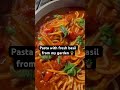 This 1 garden ingredient changes everything 🍝 #homemade #cookingwithT #pasta