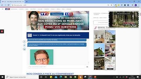 Clustaar x LCI - Démo Chatbot Covid-19