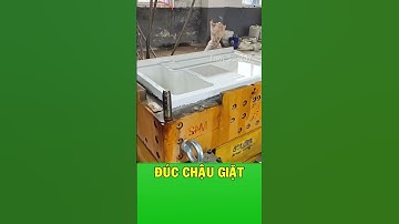 Quy trình đúc ép nóng chậu giặt từ vật liệu composite BMC