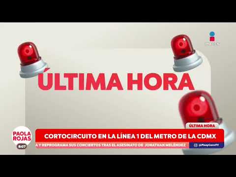 Desalojan estación Gómez Farías por falla en Línea 1 del Metro | De Pisa y Corre con Paola Rojas