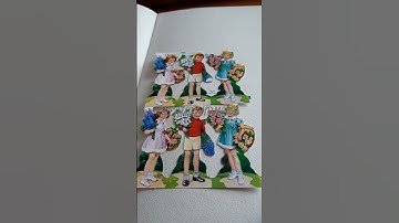 Paper scraps, part 3 of 4.Nativity.