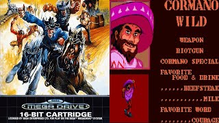Sunset Riders - USA - Cormano (Cormano Wild) - Sega Genesis Megadrive Playthrough