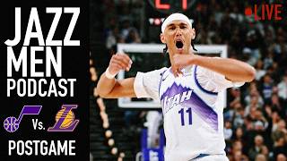 Tough one… Utah Jazz Vs Los Angeles Lakers | Jazzmen Postgame