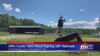 Former URI baseball player Jackson Coutts excited for opportunity with the Nationals