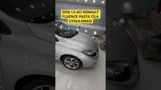 SİZCE BAŞARILI MI? RENAULT FLUENCE 1.5 dCİ PASTA CİLA UYGULAMASI