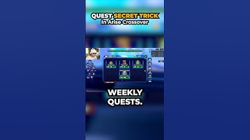 🔥 Secret trick to level up fast in Arise Crossover Roblox