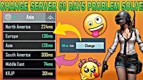 how to change server in pubg mobile pubg server change 60 days how to change pubg server before 60