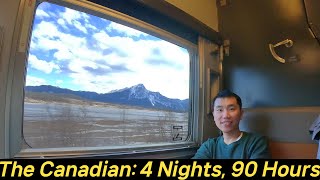 Travel vlog - 90 Hours, 5 Days on The Greatest Train Across Canada! From Vancouver to Toronto: The Canadian [2]