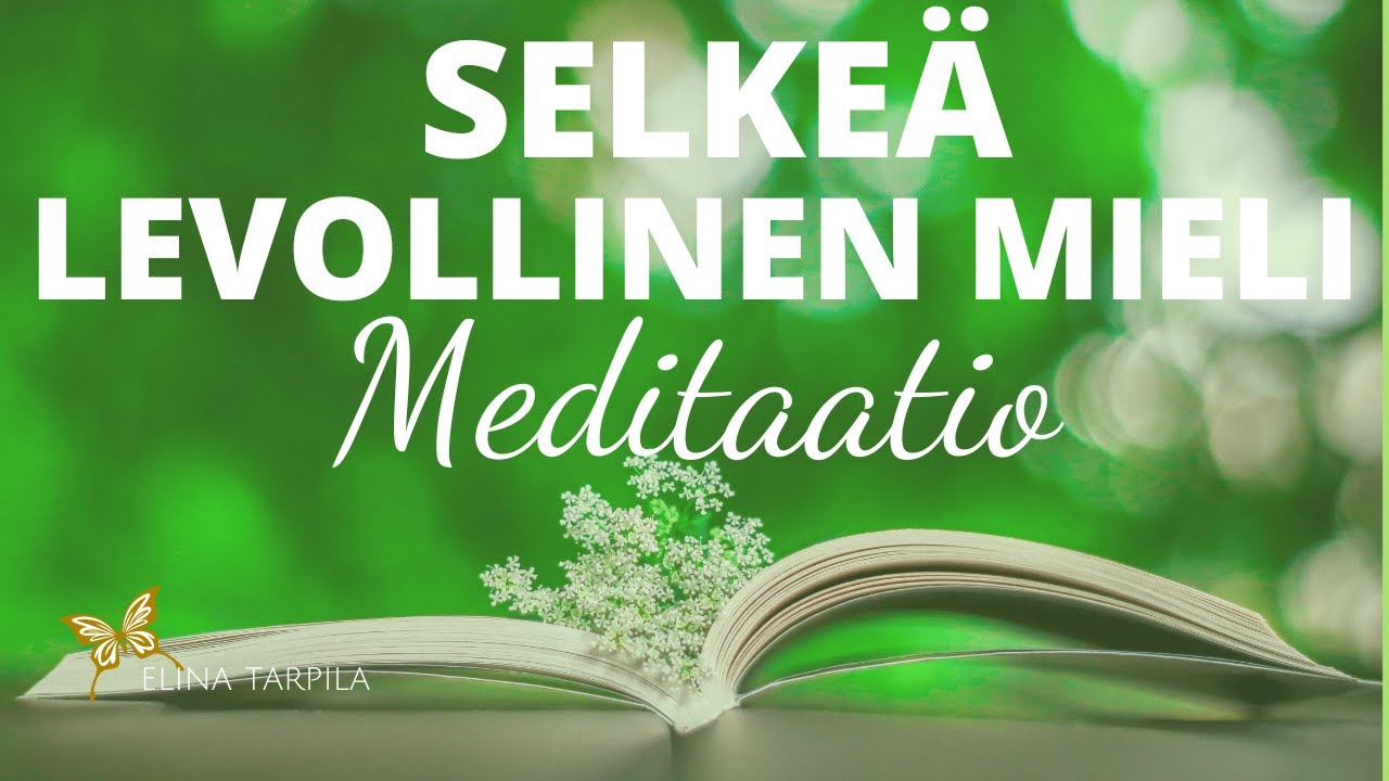 Rentoutus mielen puhdistukseen | Meditatiivinen #mielikuvamatka #rentoutus