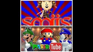Super Mii Samurai Reacts to SMG4s MarioTube