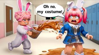 Ruby was pranked at the costume show | Roblox Story