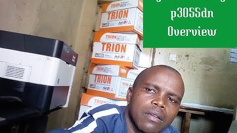 KYOCERA ECOSYS P3055DN PREVIEW.... //Kyocera M2640idw Wifi Set-up via WPS Button