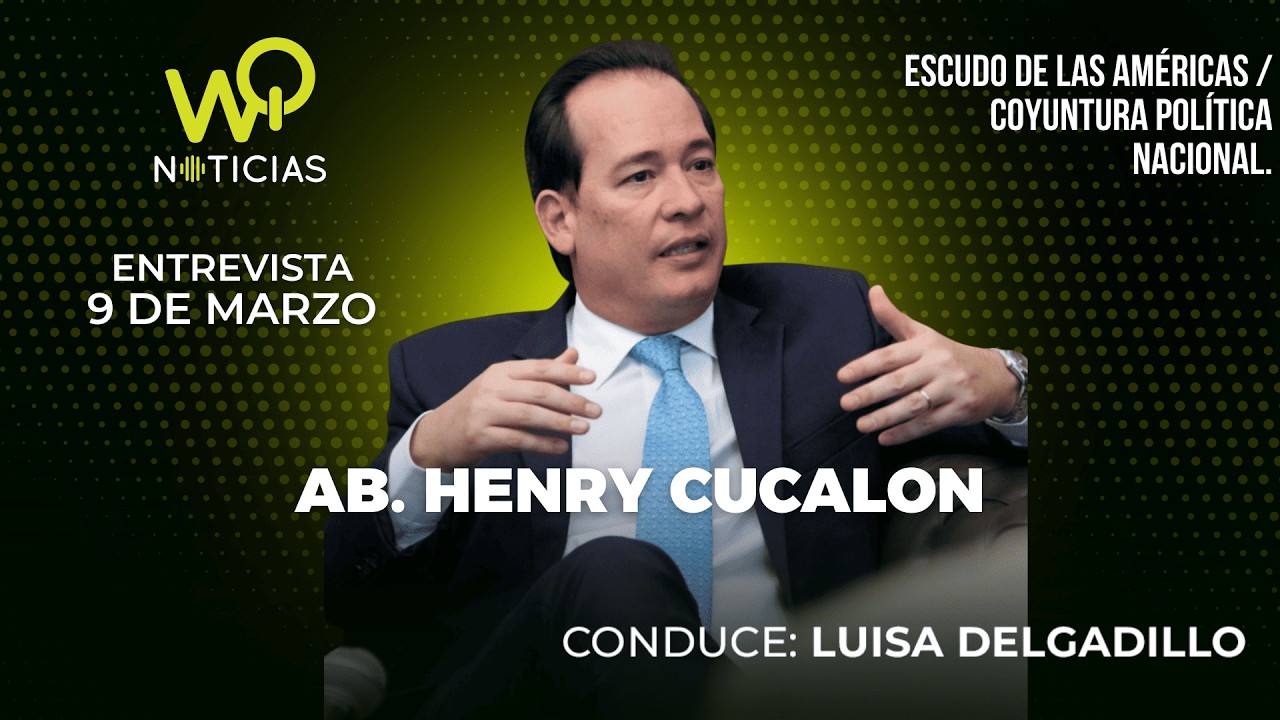 Ab. Henry Cucalón Camacho, ex candidato presidencial.