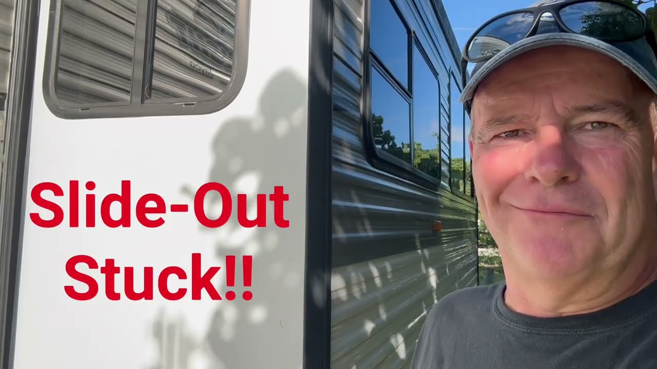 RV Slideout  Stuck, through frame Slideout won’t extend or retract 