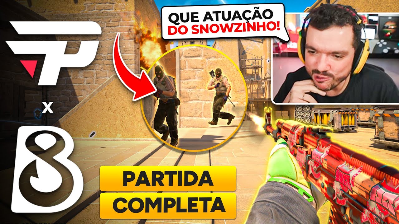 JOGO ELIMINATÓRIO! - PAIN x B8 - IEM KRAKÓW - PARTIDA COMPLETA