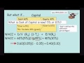 Part 2 - WACC Weighted Average Cost of Capital, How to Calculate WACC