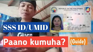 SSS ID/UMID APPLICATION (GUIDE)