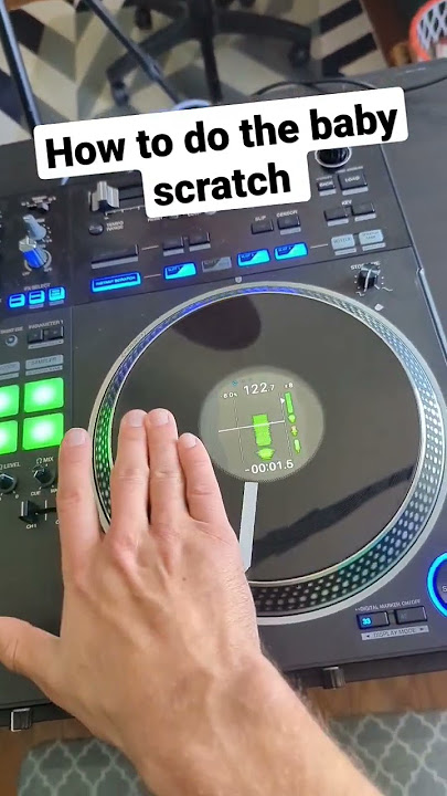 How to do the baby scratch as a dj