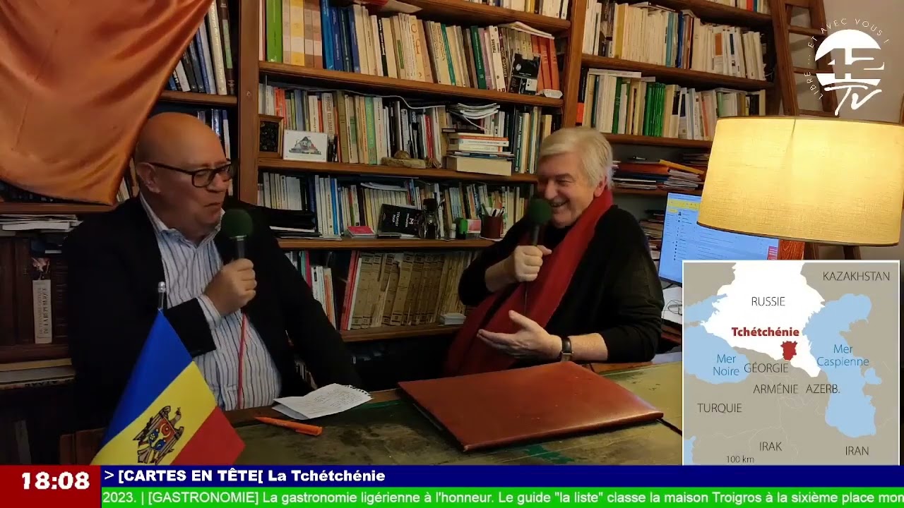 ⁣CARTES EN TÊTE LA TCHÉTCHÉNIE