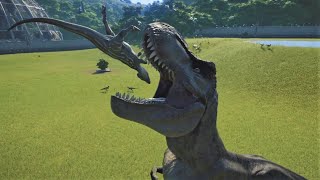 T-Rex Eats Dinosaur Juric World Evolution