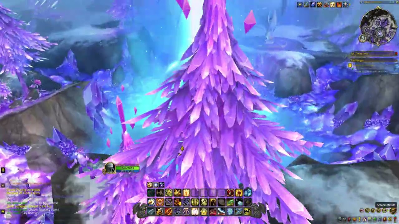 "Straight to the Top" Quest - The Azure Span - World Of Warcraft