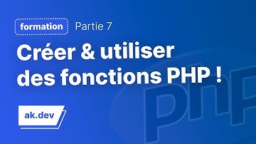 Créer & utiliser des fonctions en PHP simplement !