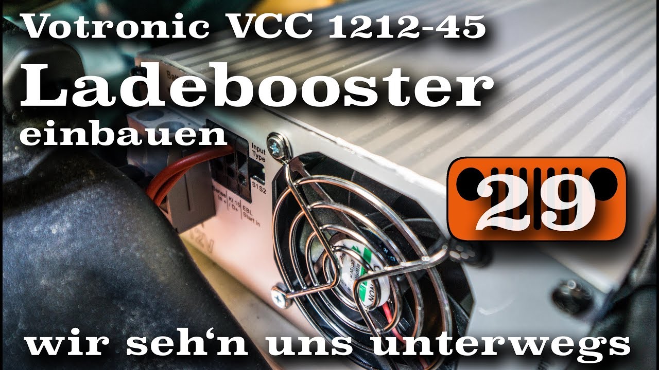 Ladebooster ins Wohnmobil einbauen, AusbauVlog 29