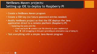 Part 12: Maven Projects and Remote RaspBerryPi