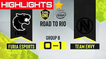 FURIA 0-1 Envy - Nuke Map 1 | ESL One: Road to Rio NA Group B