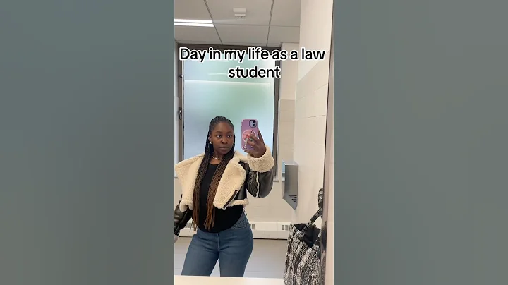 Day in my life as a law student. I did readings & review later off-camera. #lawstudent #gradschool