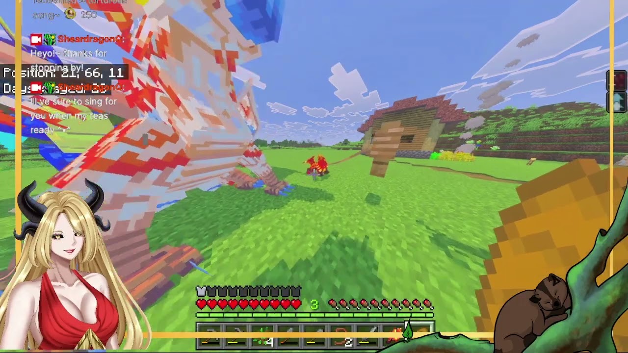 Minecraft - Me Dragon Forever World with even more dragons!