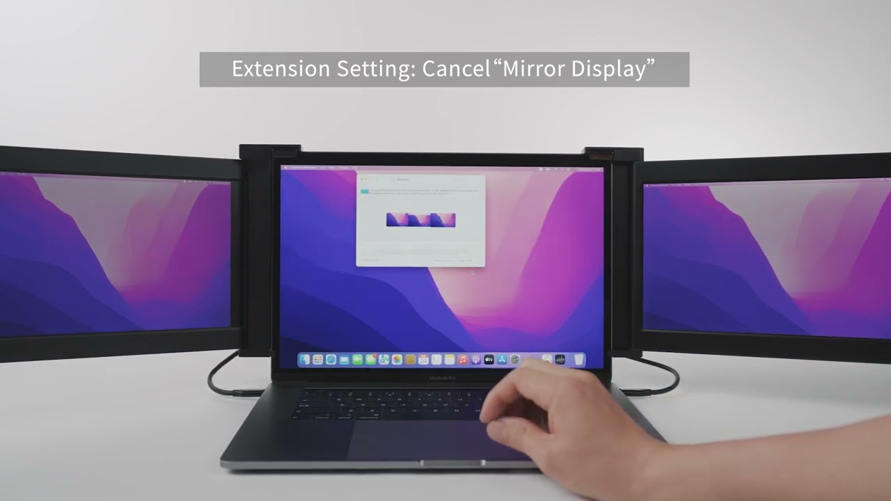 Lleva tu Laptop o MAC a otro nivel con este doble monitor FOPO S16 