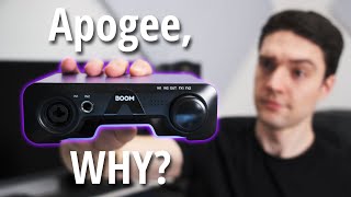 Apogee BOOM - USB Audio Interface Review (real-time audio processing)
