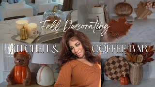 Fall Kitchen Decor Ideas 2026 | Cozy Fall Coffee Bar Makeover