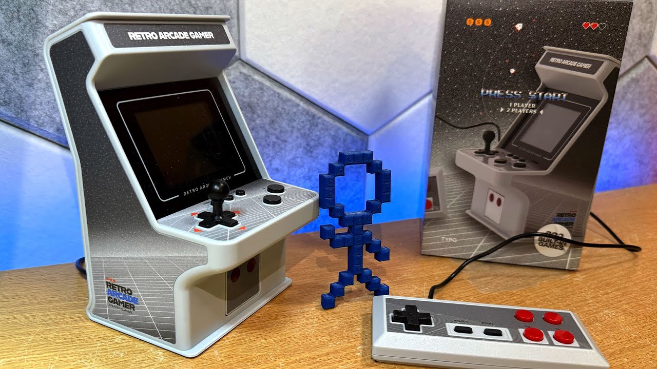 Trying out a Mini Arcade Machine