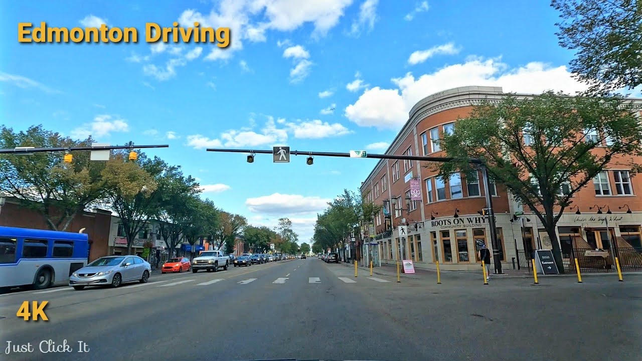 Driving - 82 (Whyte) Avenue, Edmonton, AB, Canada