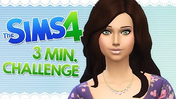 The Sims 4: 3 Minute CAS Challenge