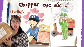 Vẽ một vài kiểu Shipper điển hình , anh Shipper cục xúc và anh Shipper mù đường| Beisme