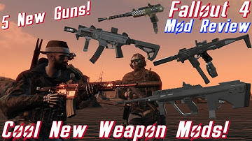 Fallout 4: COOL NEW Weapon Mods 2024 - Mod Review